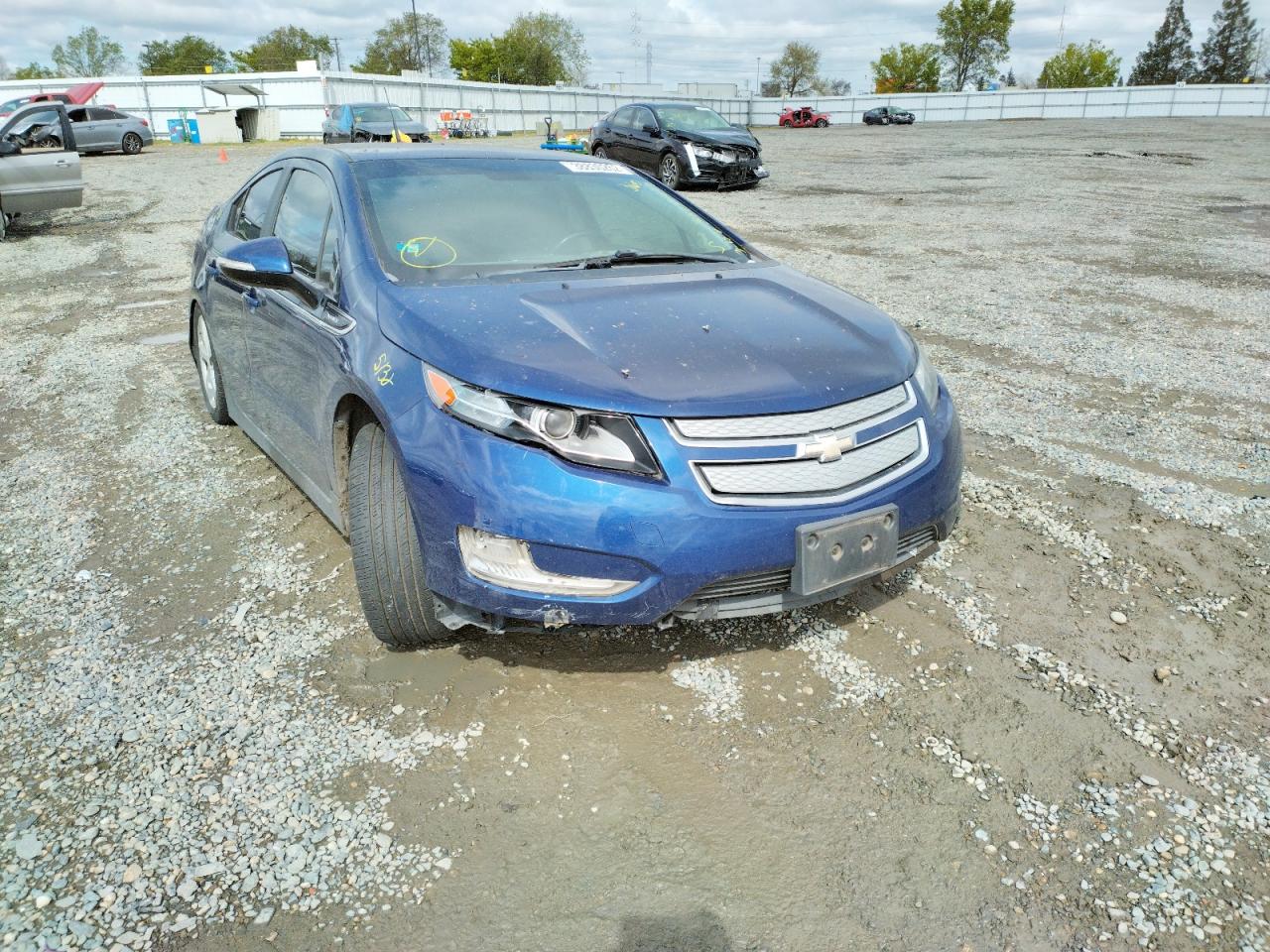 CHEVROLET VOLT 2013 with VIN 1G1RE6E42DU135317 - Photo from auction