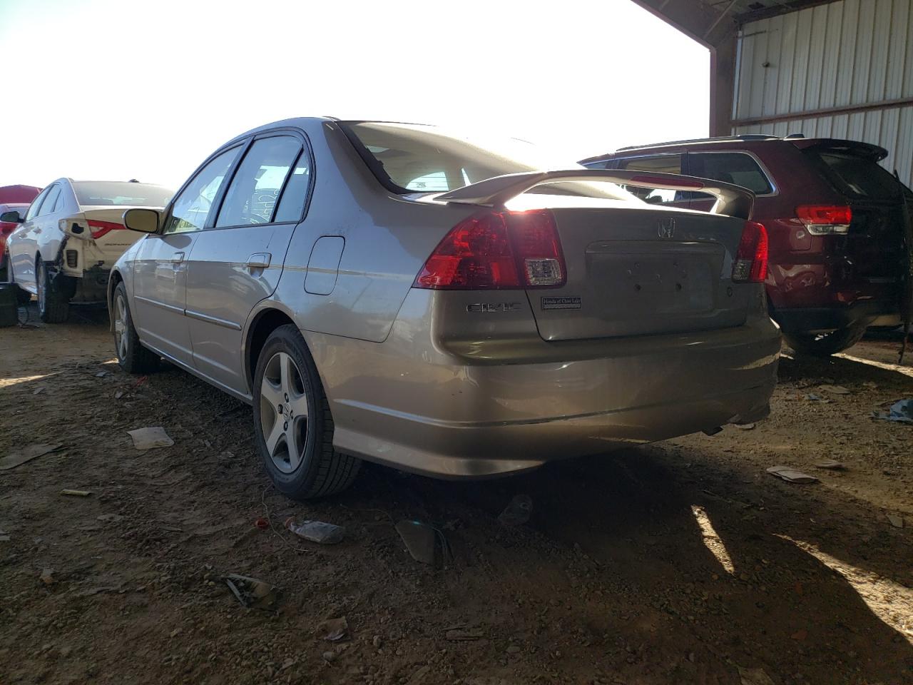 Photo 3 from auction – 2004 HONDA CIVIC EX with VIN 2HGES26894H629249