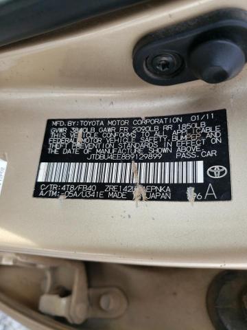 صورة رقم 10 من المزاد - 2011 TOYOTA COROLLA BA مع VIN JTDBU4EE8B9129899