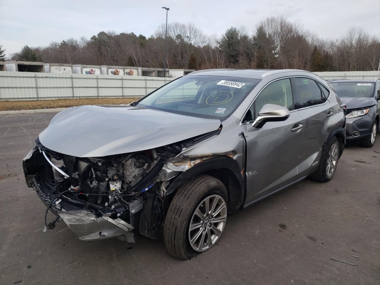 Photo 2 from auction – 2019 LEXUS NX 300H with VIN JTJBJRBZ0K2114381