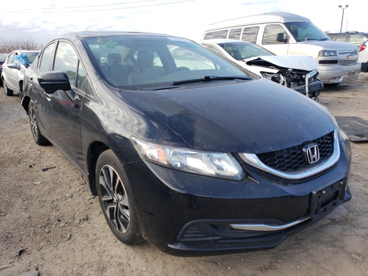 HONDA CIVIC EX 2015 with VIN 2HGFB2F8XFH508852 - Photo from auction