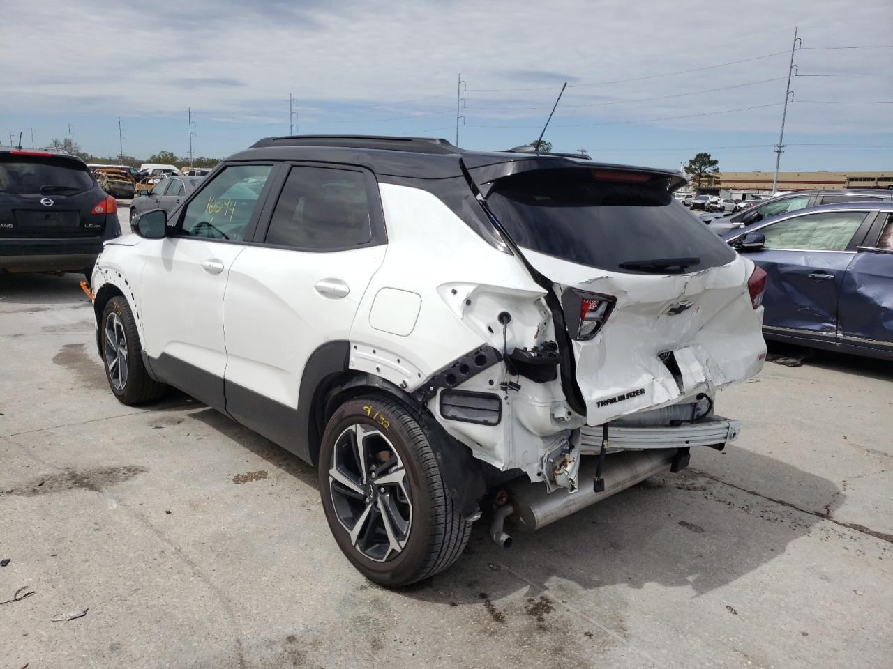Photo 3 from auction – 2022 CHEVROLET TRAILBLAZE with VIN KL79MTSL0NB019855