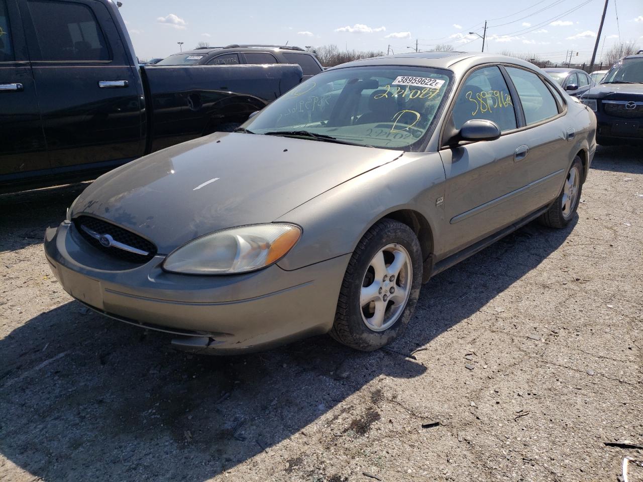 Photo 2 from auction – 2003 FORD TAURUS SES with VIN 1FAFP55S83G281088