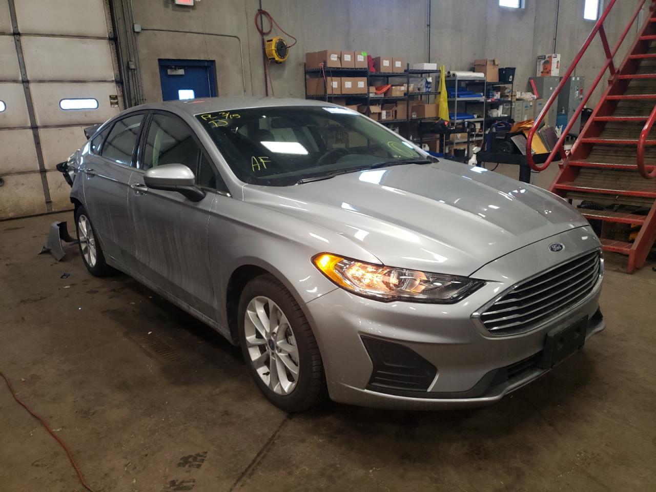 FORD FUSION SE 2020 with VIN 3FA6P0LU6LR224839 - Photo from auction