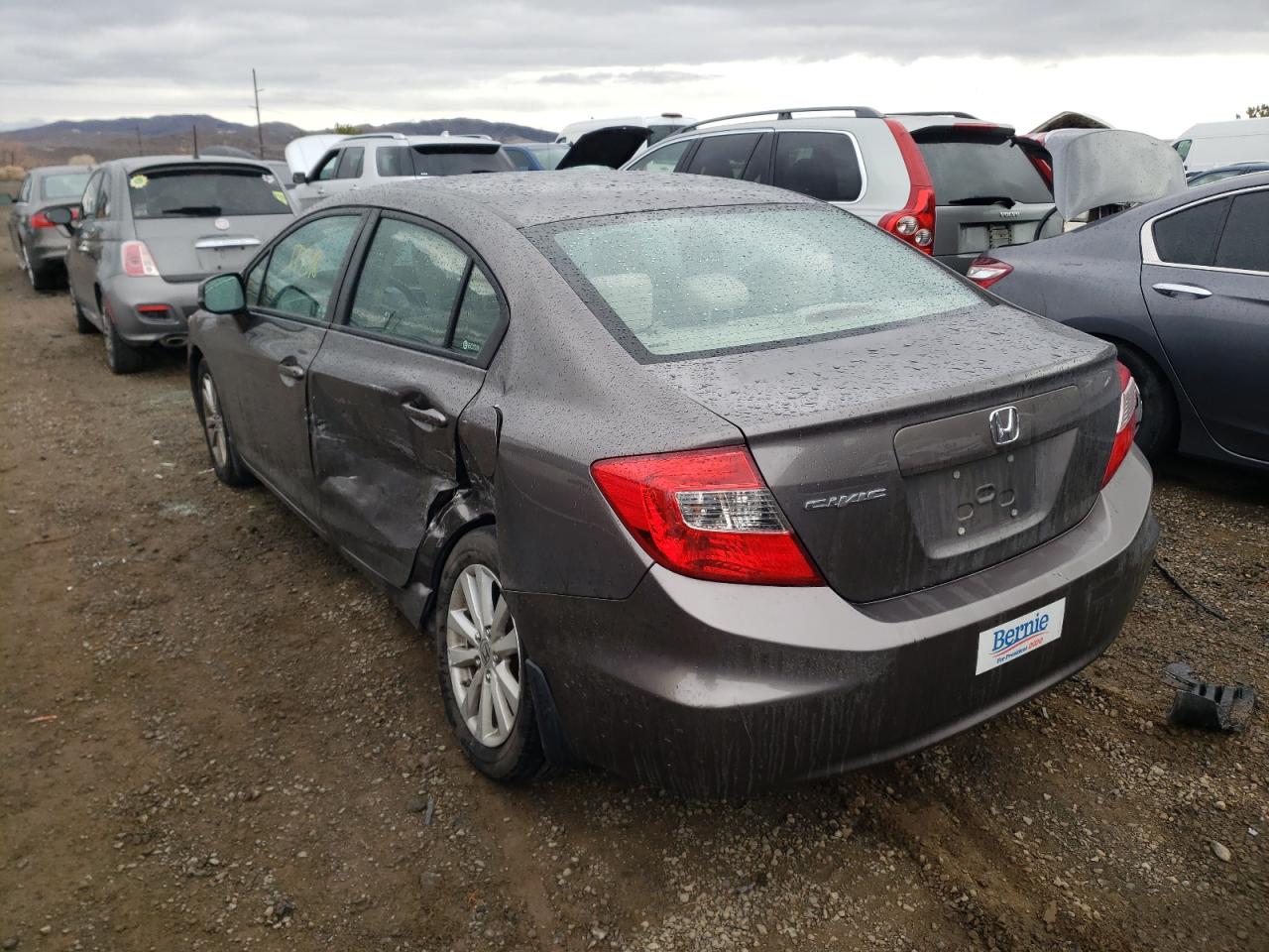 Photo 3 from auction – 2012 HONDA CIVIC EX with VIN 19XFB2F80CE380899