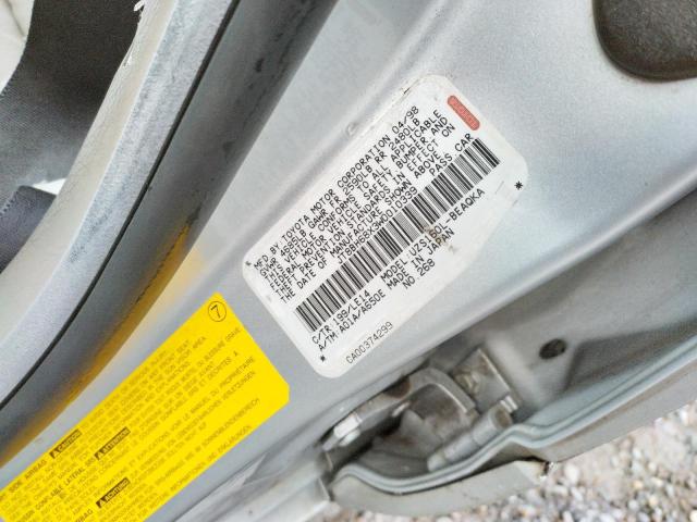 Photo 10 from auction – 1998 LEXUS GS 400 with VIN JT8BH68X3W0010339