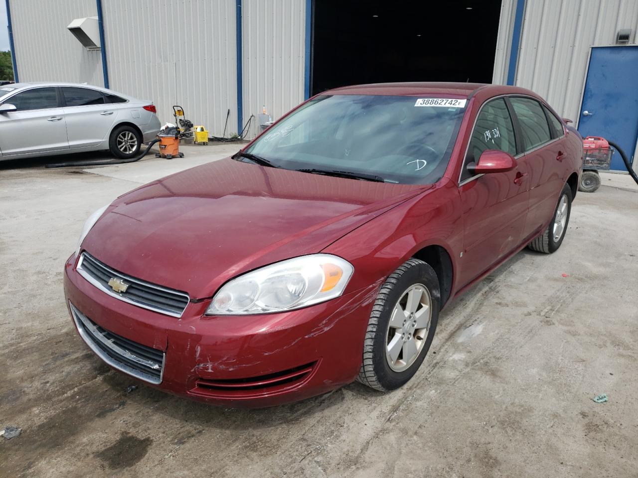 Photo 2 from auction – 2008 CHEVROLET IMPALA LT with VIN 2G1WT58K081357790