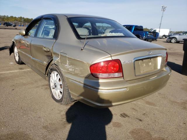Photo 3 from auction – 2002 HYUNDAI SONATA GLS with VIN KMHWF35H92A675637