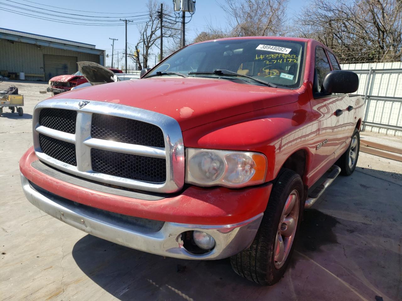 Photo 2 from auction – 2005 DODGE RAM 1500 S with VIN 1D7HA18N55S274172