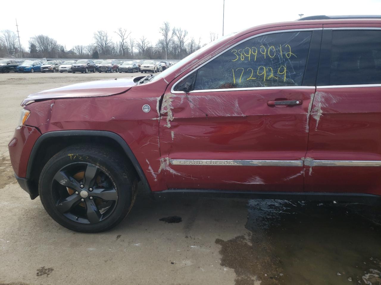 Photo 9 from auction – 2012 JEEP GRAND CHER with VIN 1C4RJFAG4CC218948