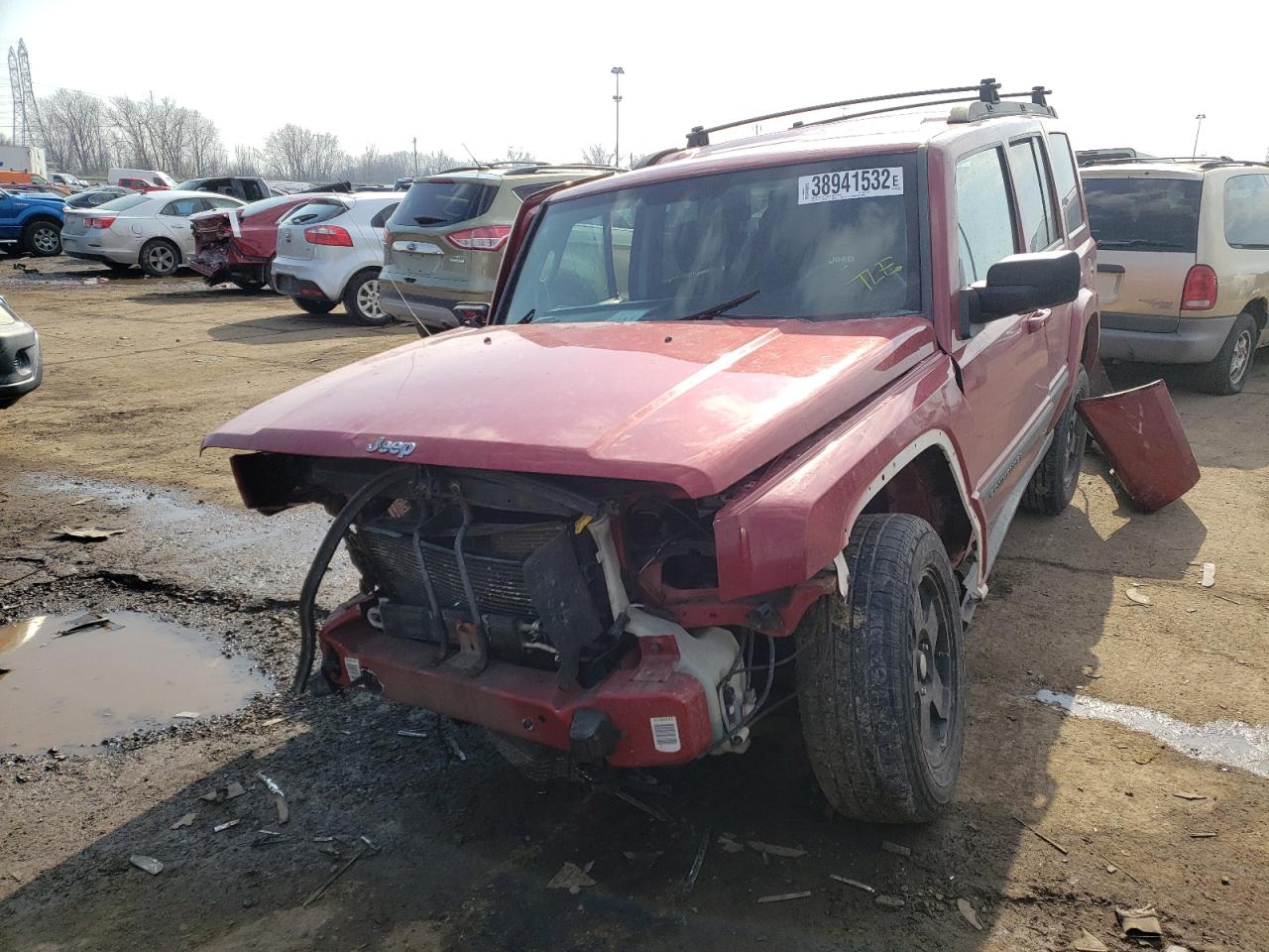 Photo 2 from auction – 2006 JEEP COMMANDER with VIN 1J8HG48K76C206072