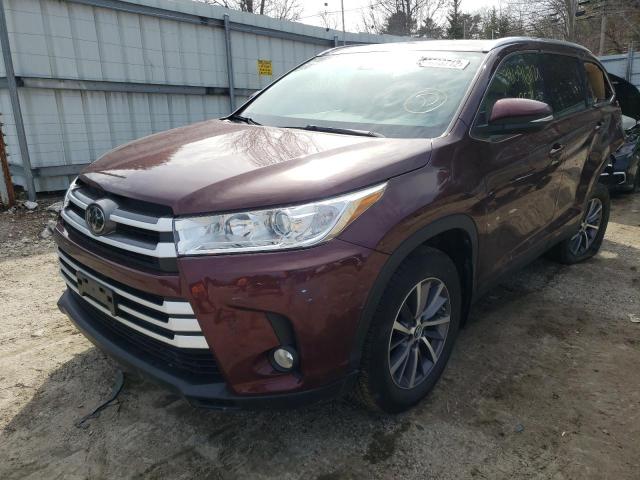 Photo 2 from auction – 2019 TOYOTA HIGHLANDER with VIN 5TDJZRFH0KS973696