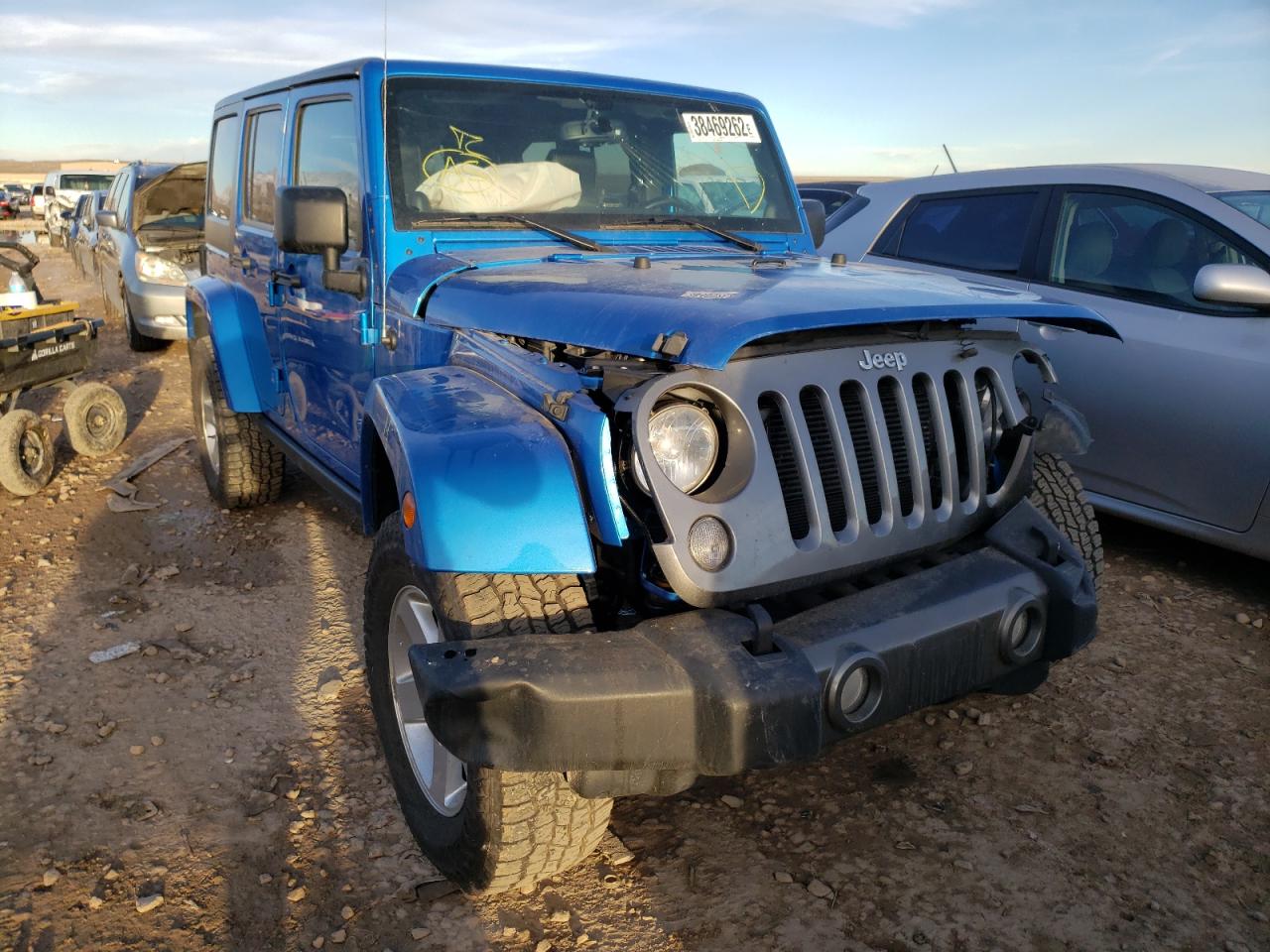 JEEP WRANGLER 2014 with VIN 1C4BJWDG3EL199745 - Photo from auction