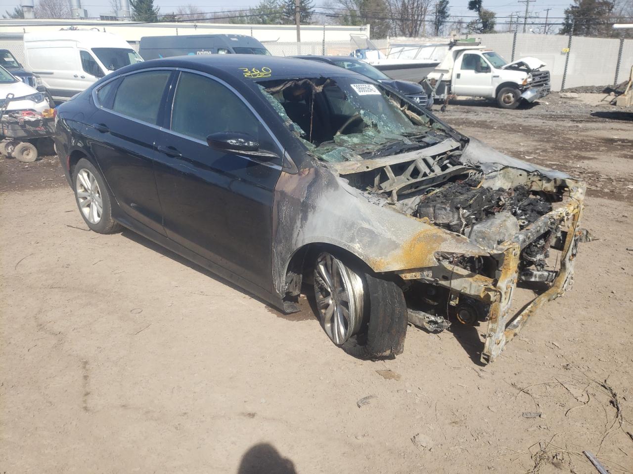 CHRYSLER 200 LIMITE 2015 with VIN 1C3CCCAB3FN688324 - Photo from auction