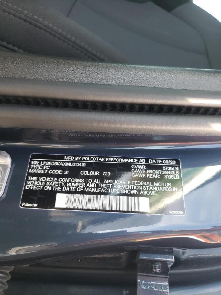 Photo 10 from auction – 2021 POLESTAR BOAT W/TRL with VIN LPSED3KAXML010419
