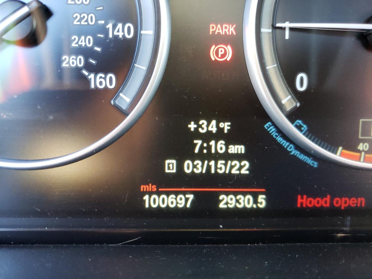 Photo 8 from auction – 2013 BMW X3 XDRIVE2 with VIN 5UXWX9C57D0A11067