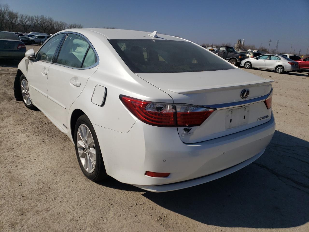 Photo 3 from auction – 2013 LEXUS ES 300H with VIN JTHBW1GG4D2014184