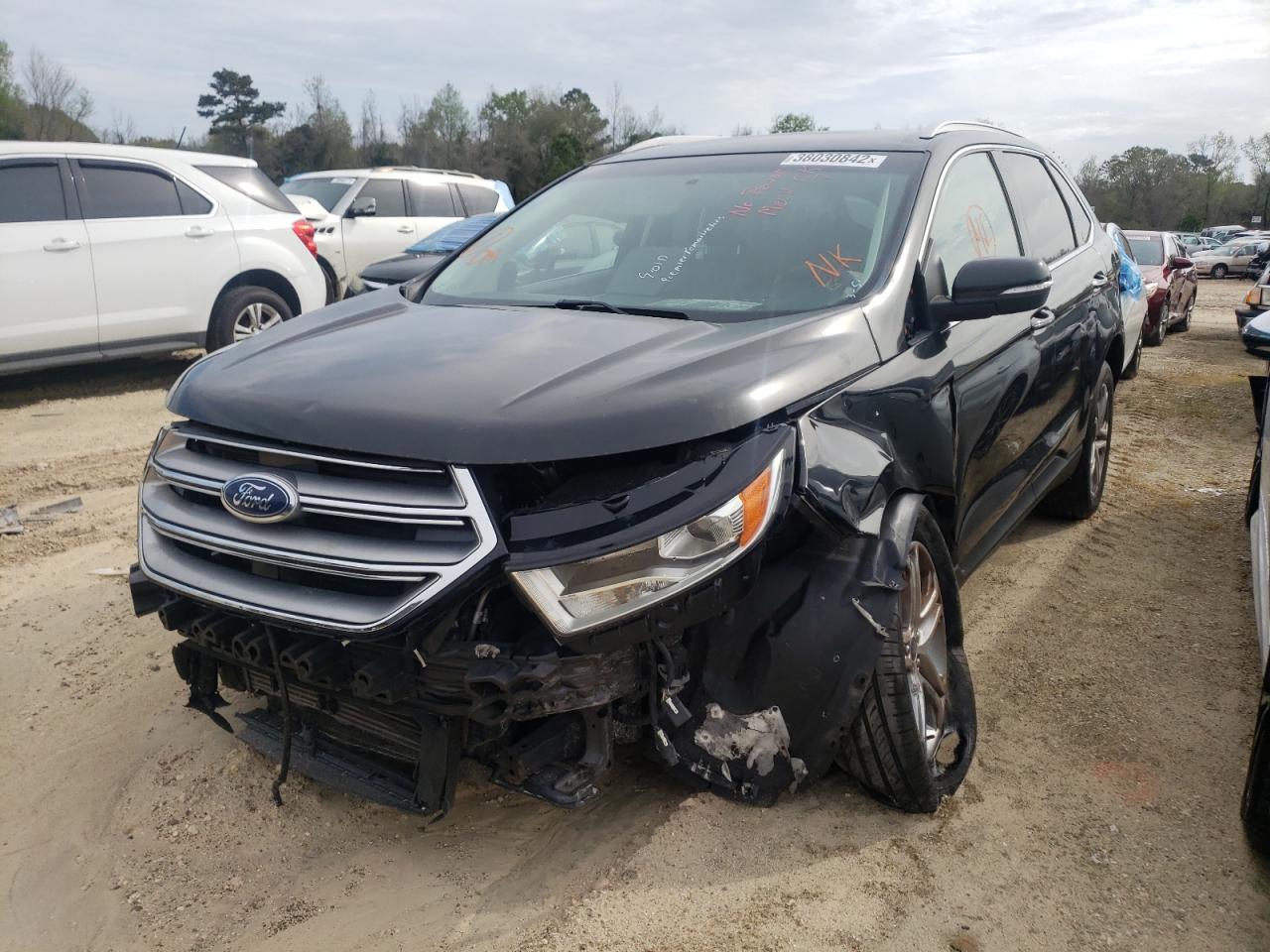 Photo 2 from auction – 2015 FORD EDGE TITAN with VIN 2FMTK4K94FBB50867