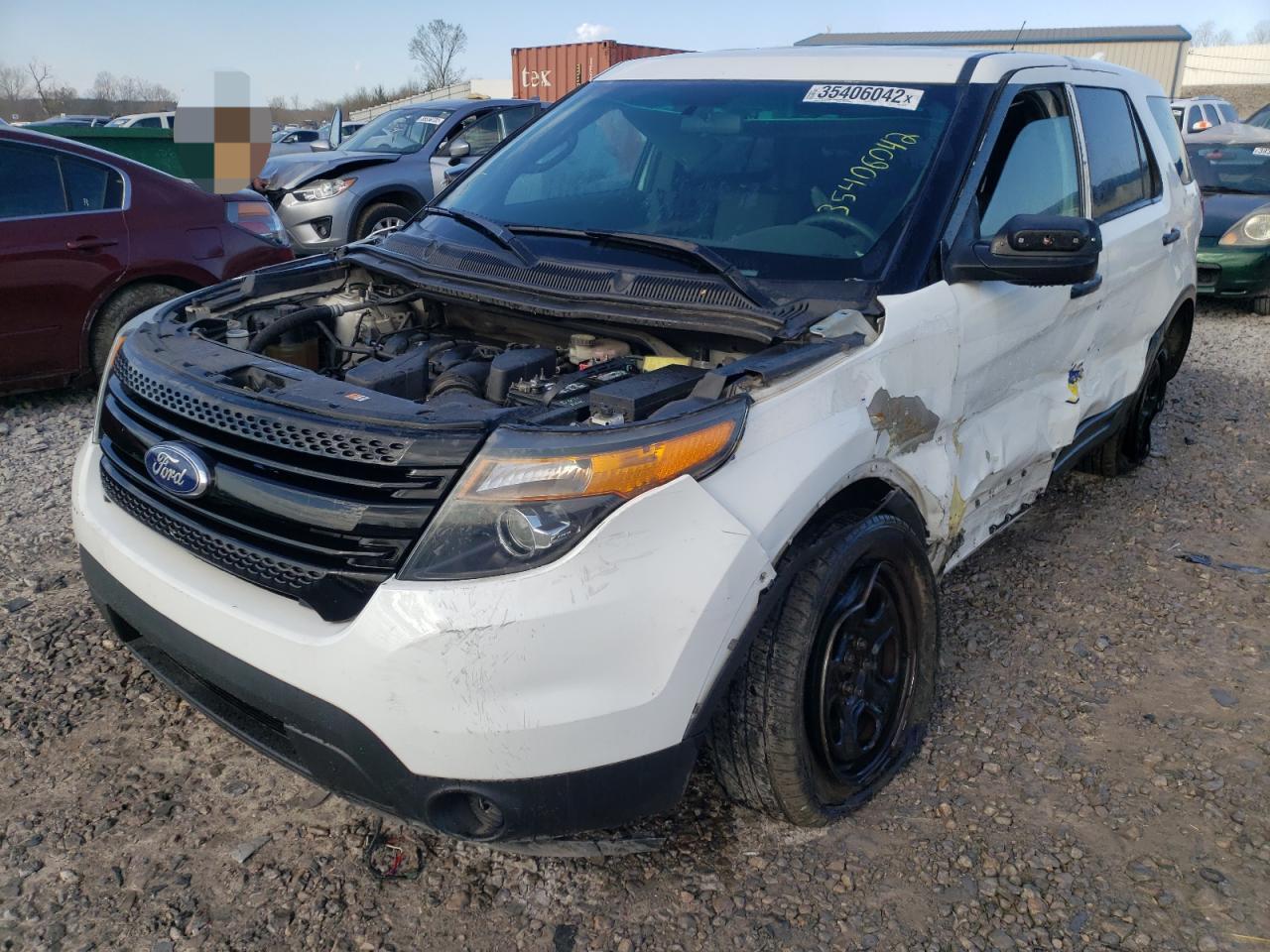Photo 2 from auction – 2014 FORD EXPLORER P with VIN 1FM5K8AR0EGA33649