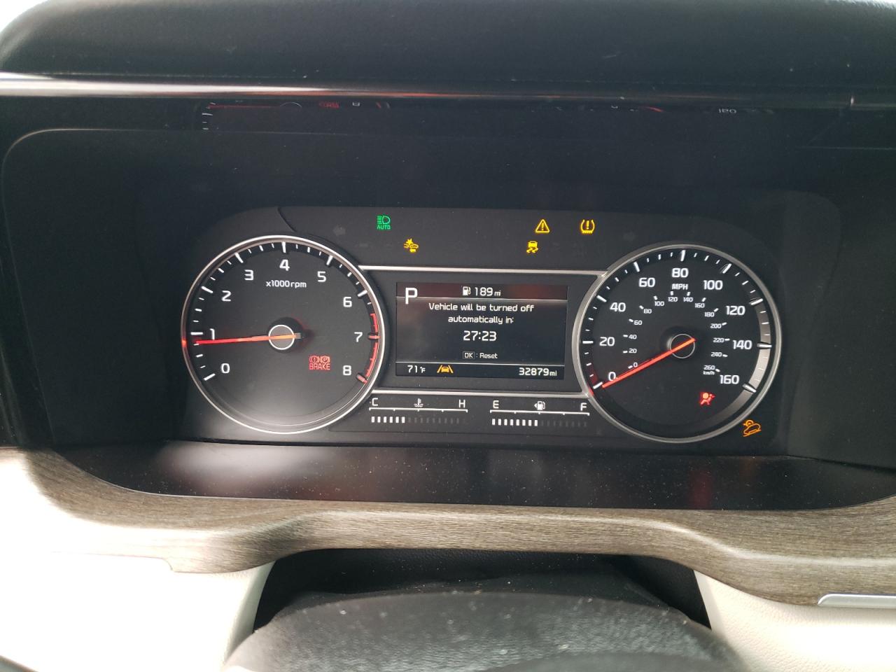 Photo 8 from auction – 2021 KIA SORENTO EX with VIN 5XYRH4LF7MG033200