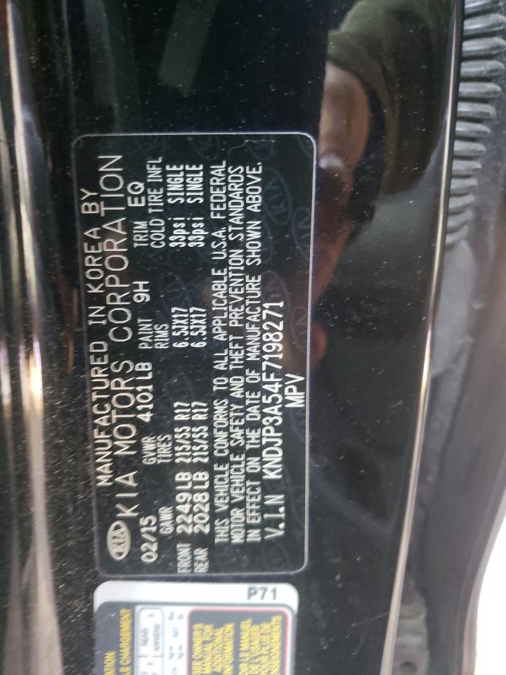 Снимка 10 от търг – 2015 KIA SOUL + с VIN KNDJP3A54F7198271