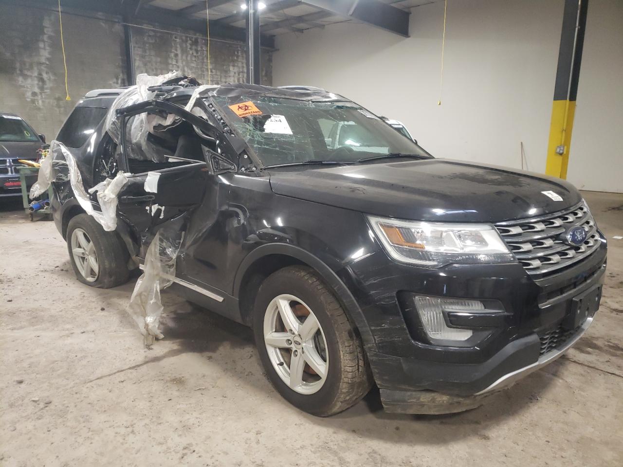 FORD EXPLORER X 2016 with VIN 1FM5K8D85GGC82888 - Photo from auction