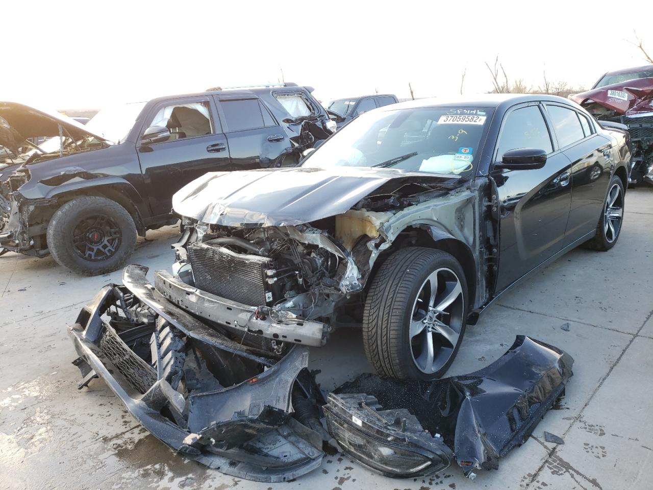 Photo 2 from auction – 2017 DODGE CHARGER SE with VIN 2C3CDXBG7HH628525