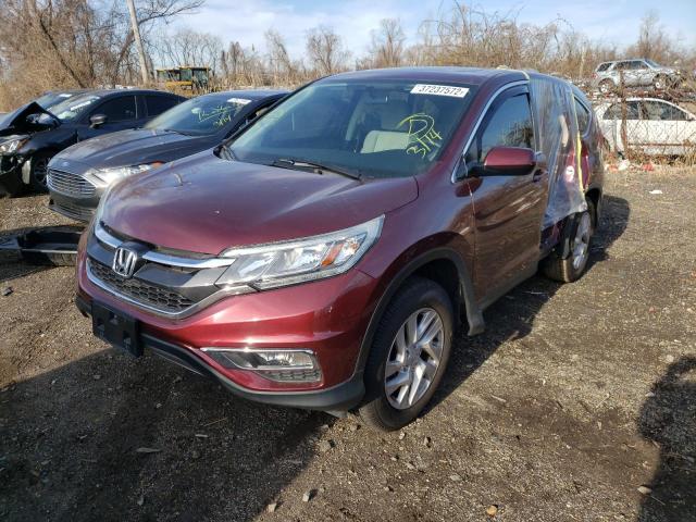 Photo 2 from auction – 2016 HONDA CR-V EX with VIN 2HKRM3H56GH539717