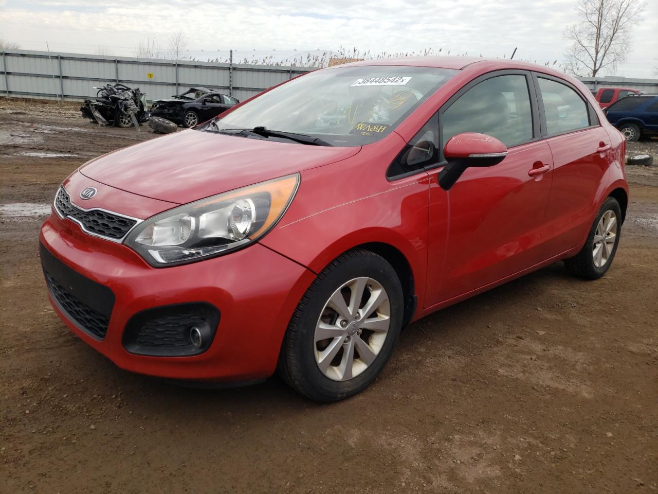 Photo 2 from auction – 2013 KIA RIO EX with VIN KNADN5A3XD6112538