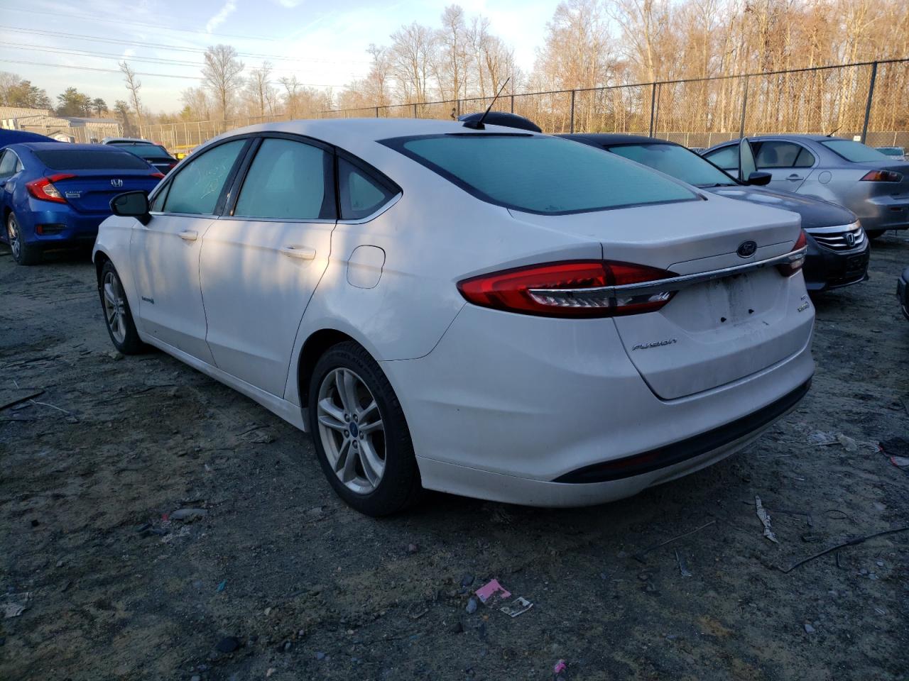 Photo 3 from auction – 2018 FORD FUSION SE with VIN 3FA6P0LU3JR221698