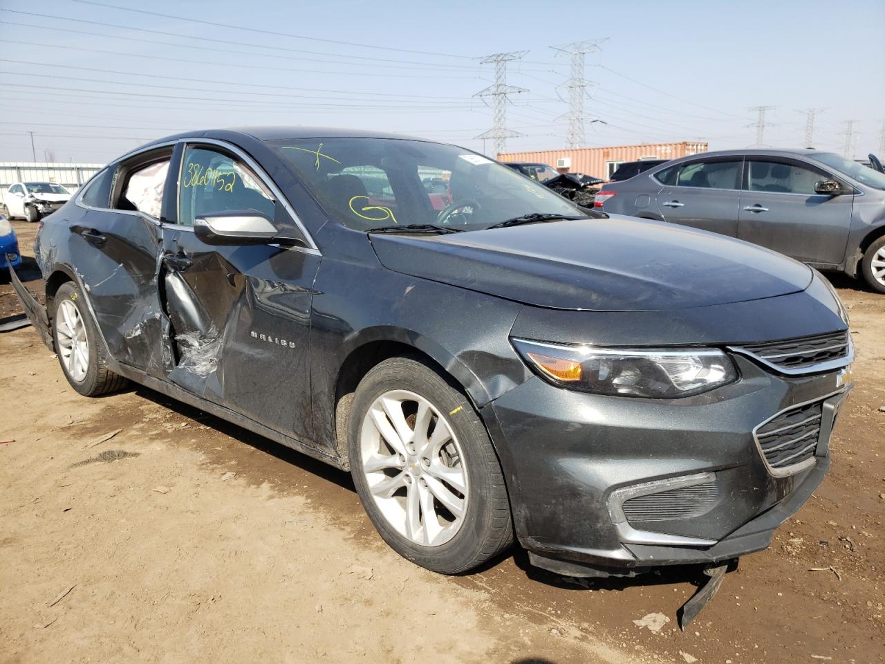 CHEVROLET MALIBU LT 2018 with VIN 1G1ZD5ST4JF257413 - Photo from auction