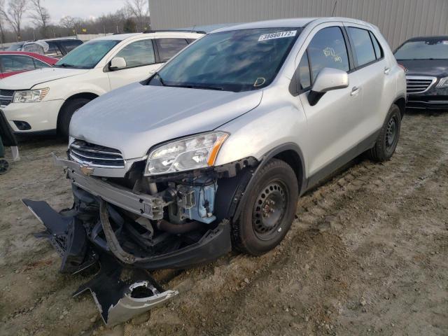 Photo 2 from auction – 2016 CHEVROLET TRAX LS with VIN 3GNCJKSB1GL269858