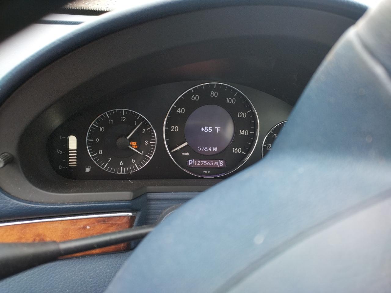 Photo 8 from auction – 2003 MERCEDES-BENZ E 320 with VIN WDBUF65J43A338406