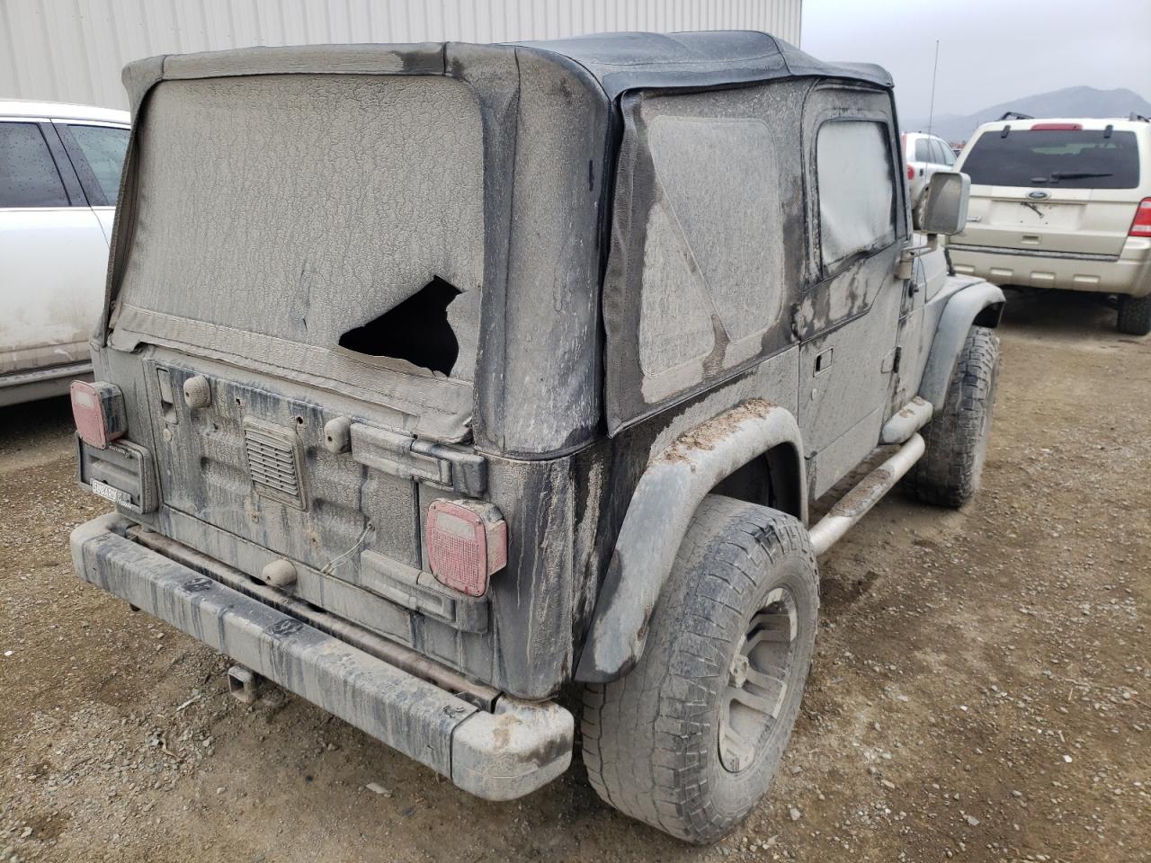 Photo 4 from auction – 2006 JEEP WRANGLER X with VIN 1J4FA39S16P743645