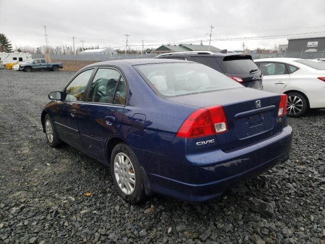 Photo 3 from auction – 2004 HONDA CIVIC LX with VIN 2HGES16614H905447