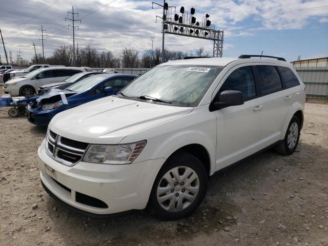 Photo 2 from auction – 2016 DODGE JOURNEY SE with VIN 3C4PDCABXGT222773