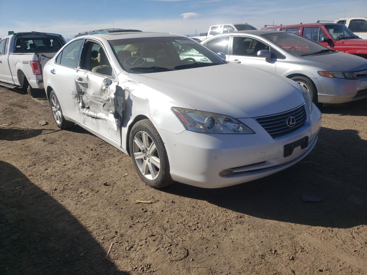 LEXUS ES 350 2007 with VIN JTHBJ46G072112697 - Photo from auction