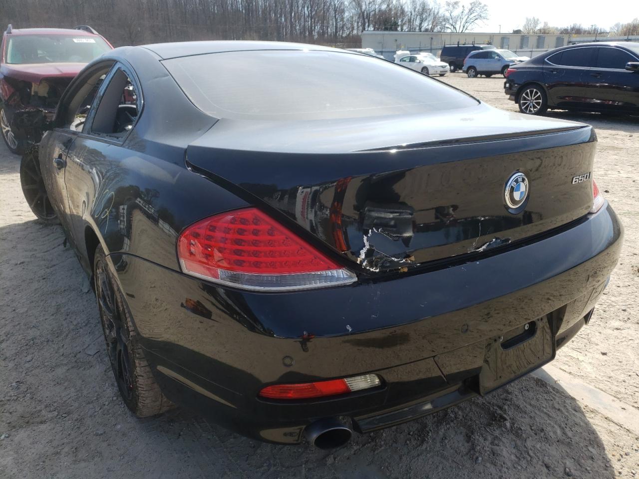 Photo 3 from auction – 2007 BMW 650 I with VIN WBAEH13517CR51941