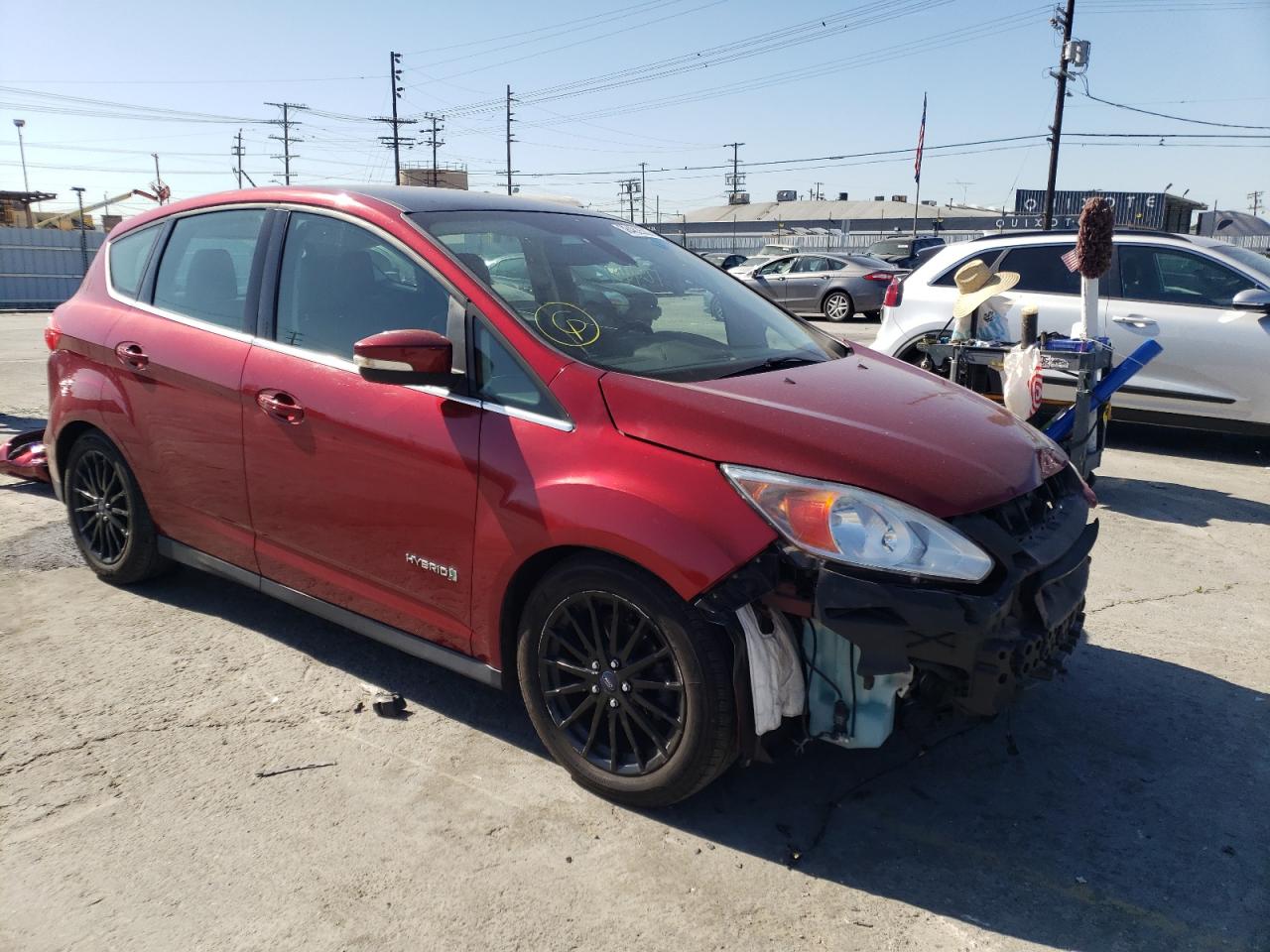 FORD C-MAX SEL 2013 with VIN 1FADP5BU1DL502049 - Photo from auction