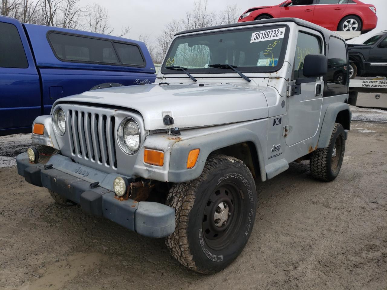 Photo 2 from auction – 2004 JEEP WRANGLER X with VIN 1J4FA39SX4P797491
