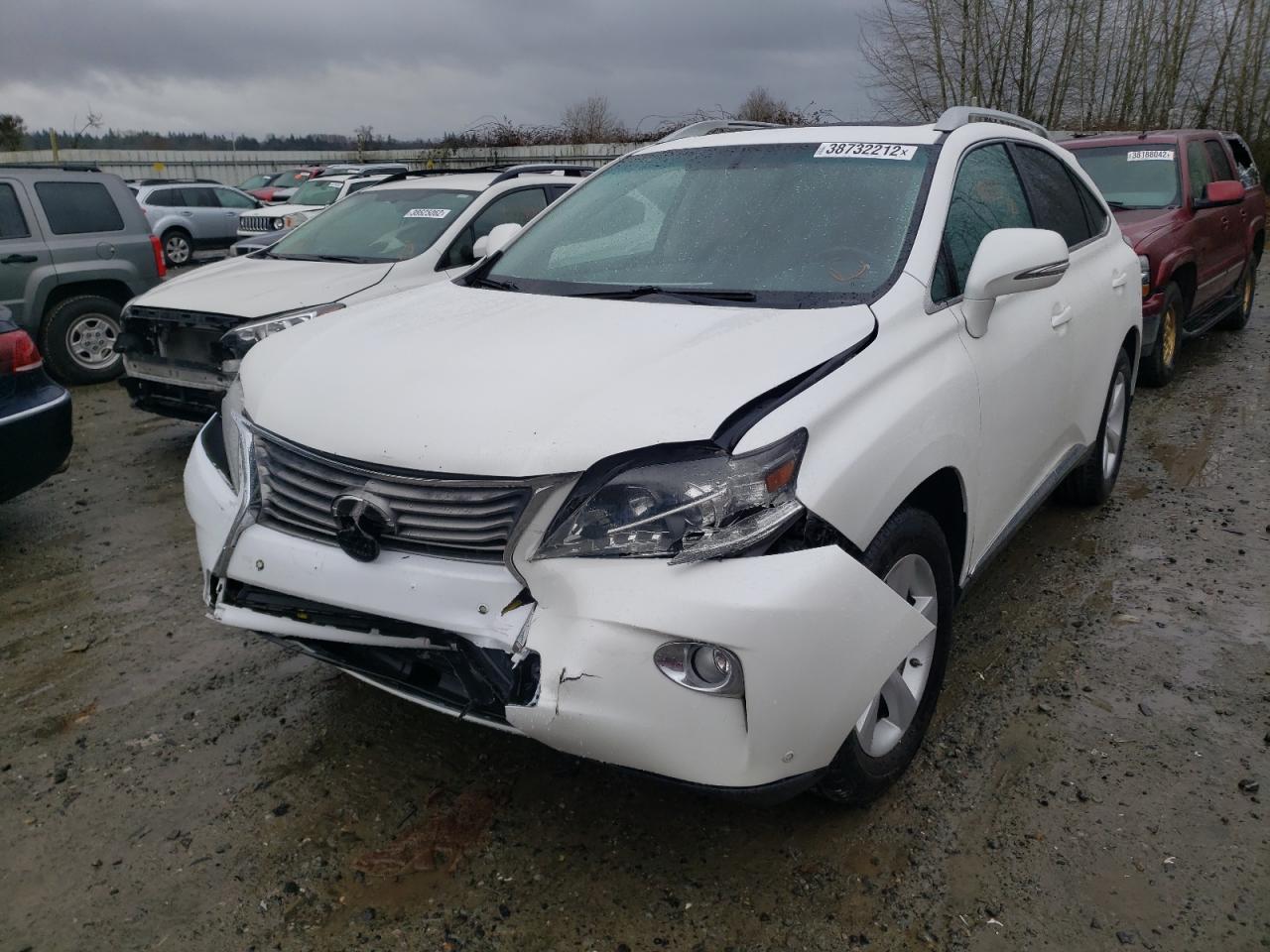 Photo 2 from auction – 2013 LEXUS RX 350 BAS with VIN 2T2BK1BA2DC188915