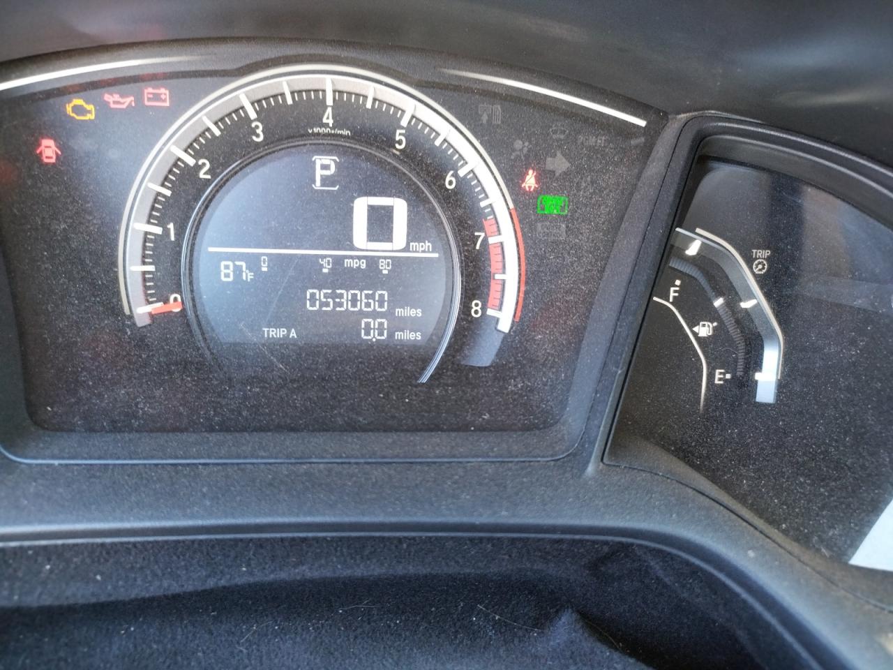 Photo 8 from auction – 2016 HONDA CIVIC LX with VIN 2HGFC4B09GH312427
