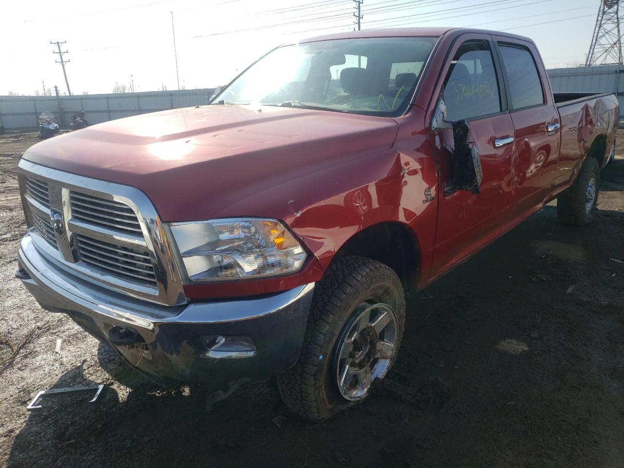 Photo 2 from auction – 2010 DODGE RAM 2500 with VIN 3D7UT2CL8AG123817