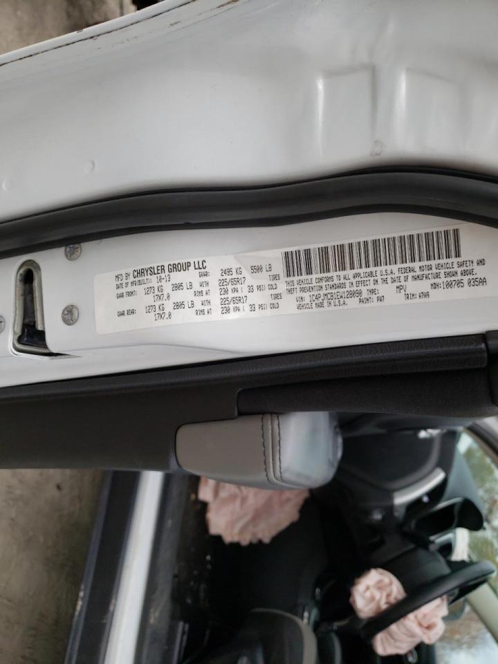 Photo 10 from auction – 2014 JEEP CHEROKEE L with VIN 1C4PJMCB1EW128090