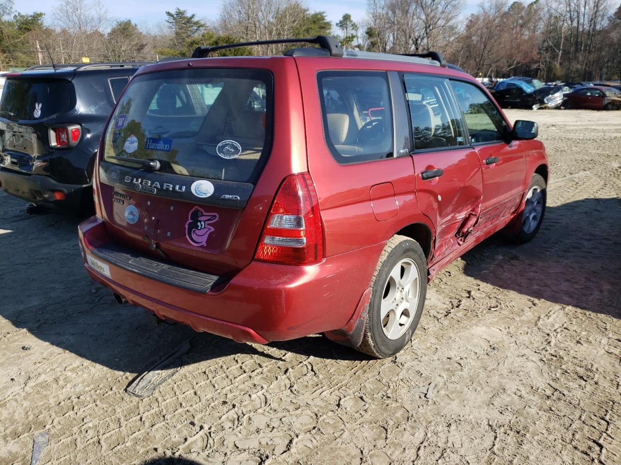 Photo 4 from auction – 2004 SUBARU FORESTER 2 with VIN JF1SG65694H705235