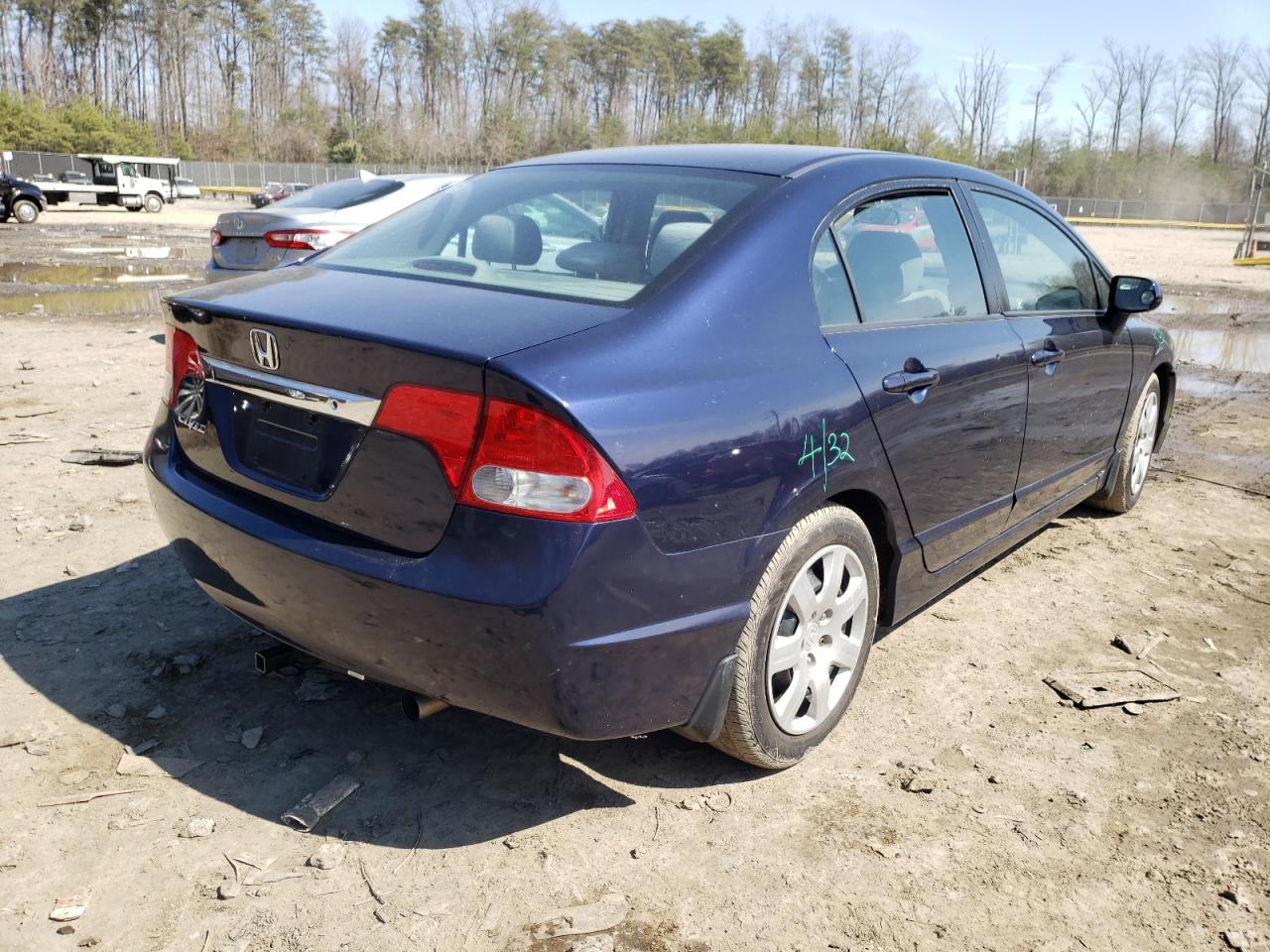 Photo 4 from auction – 2010 HONDA CIVIC LX with VIN 2HGFA1F53AH539257