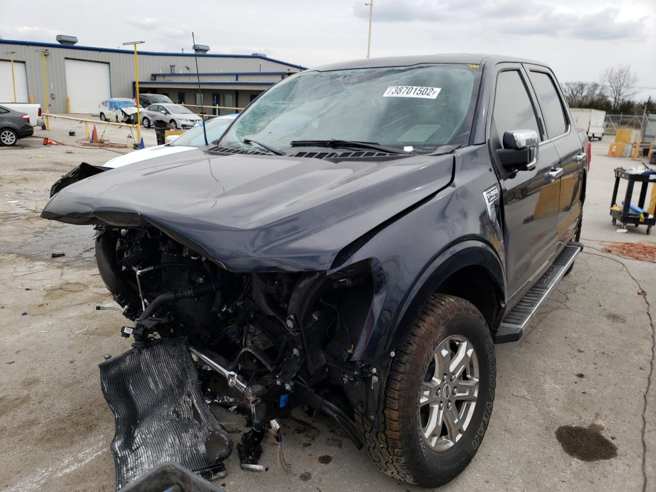 Photo 2 from auction – 2021 FORD F150 SUPER with VIN 1FTEW1EP9MFC91925