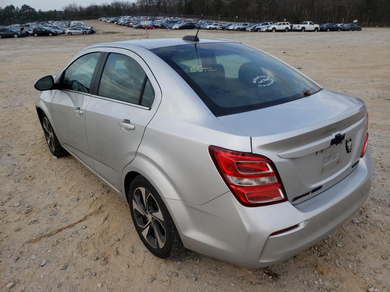Photo 3 from auction – 2017 CHEVROLET SONIC PREM with VIN 1G1JF5SB5H4124843
