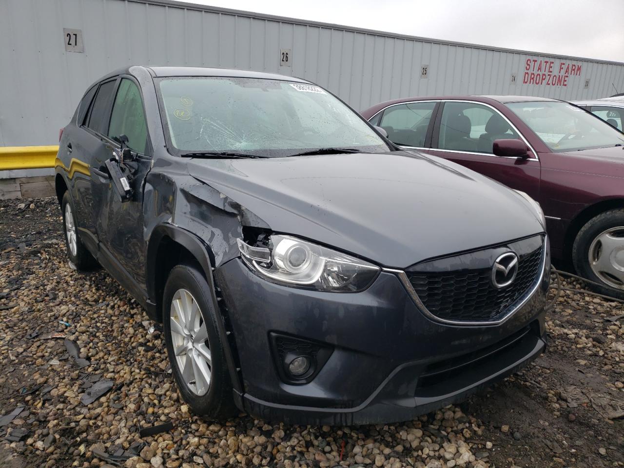 MAZDA CX-5 TOURI 2014 with VIN JM3KE4CY9E0323738 - Photo from auction
