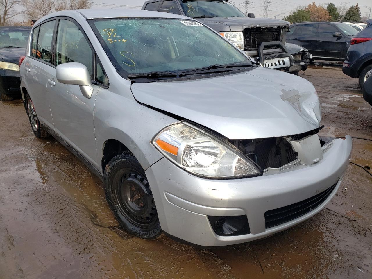 NISSAN VERSA S 2009 with VIN 3N1BC13E09L480184 - Photo from auction
